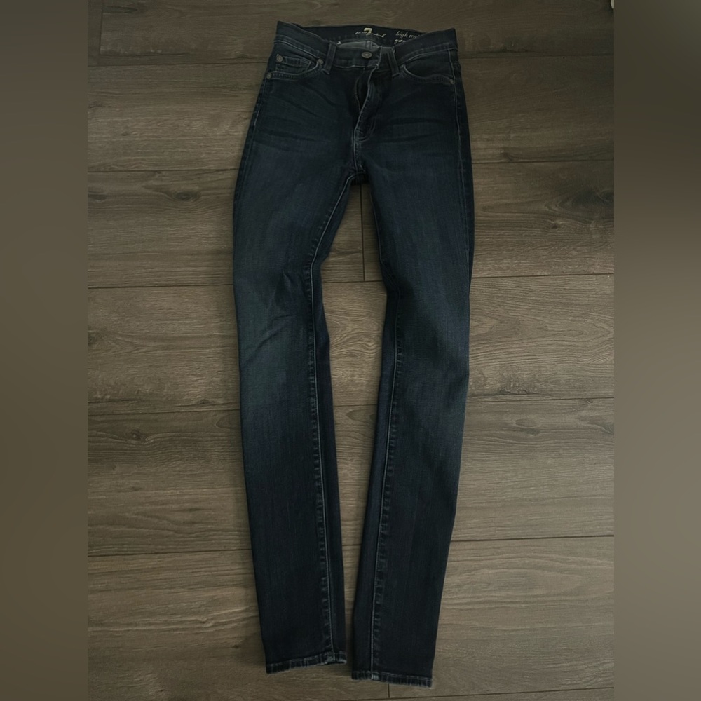 7 For All Mankind jeans. Size 27. High waist jeans!